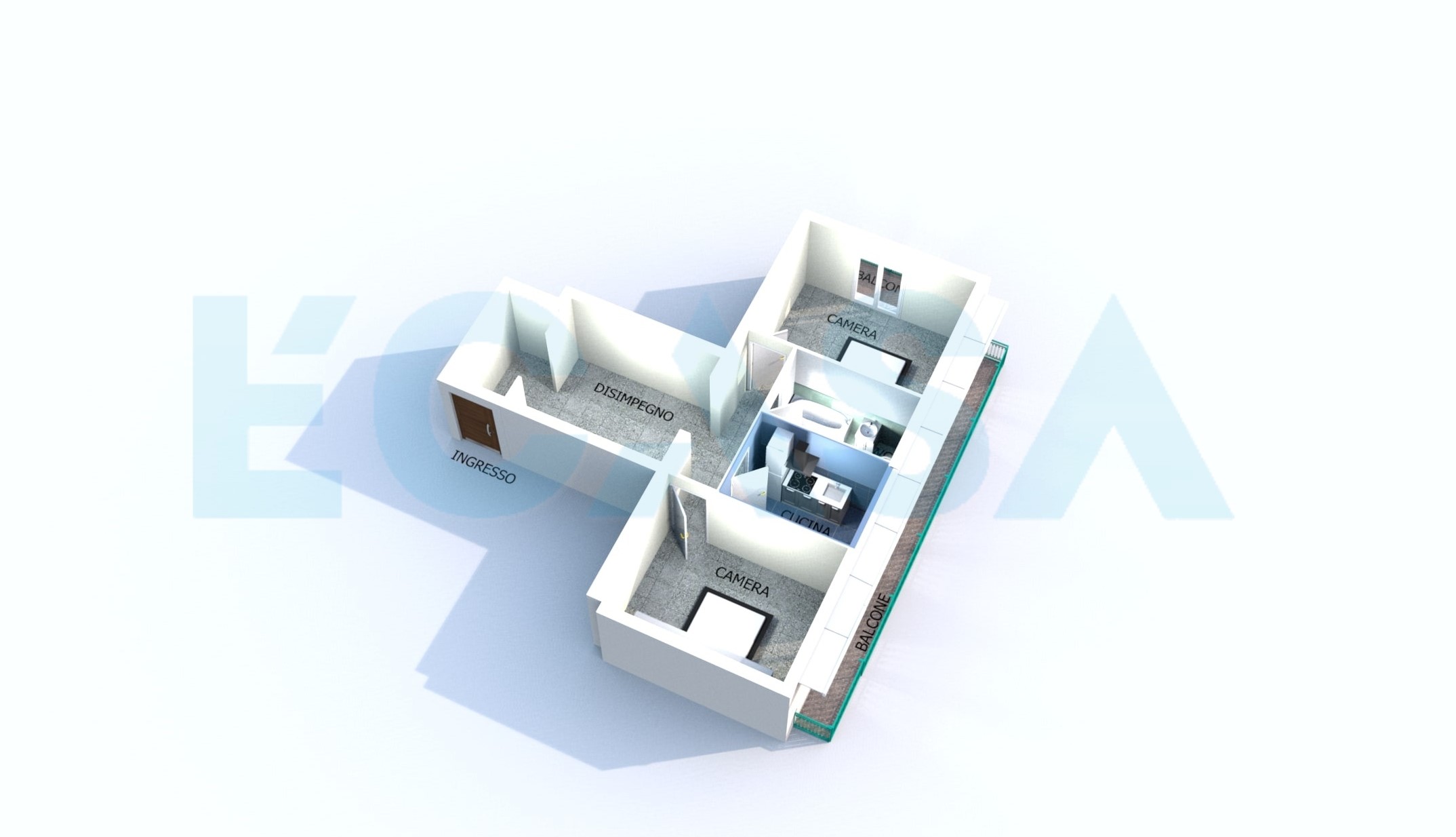 Planimetria 3D stato attuale