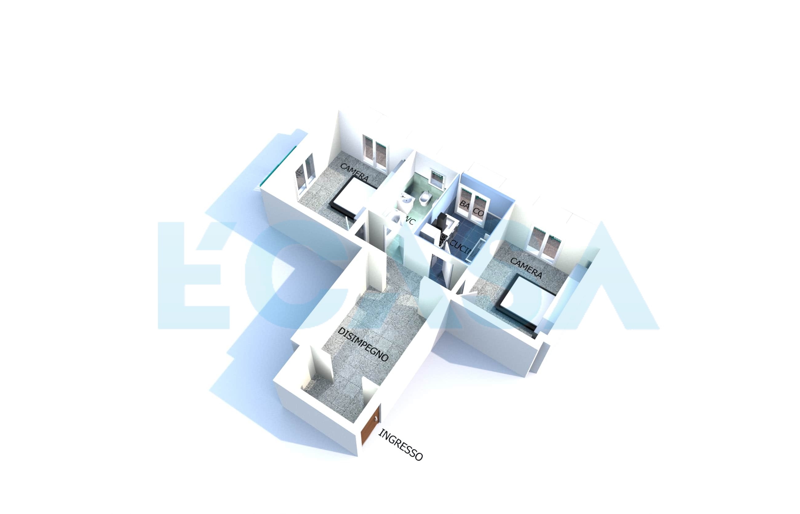 Planimetria 3D stato attuale